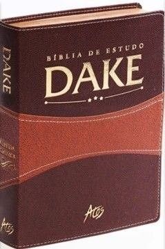 Biblia Dake Marrom com Marrom