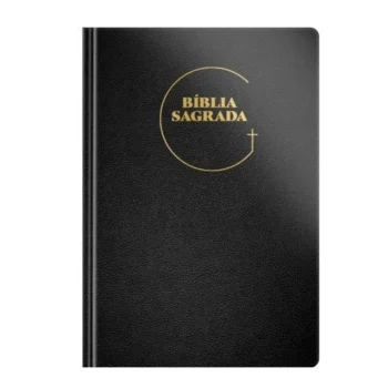 BÍBLIA NVT GRANDE - LUXO - PRETA
