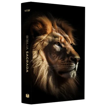 Bíblia Sagrada Leão Vencedor | NVI | Letra Normal | Capa Brochura