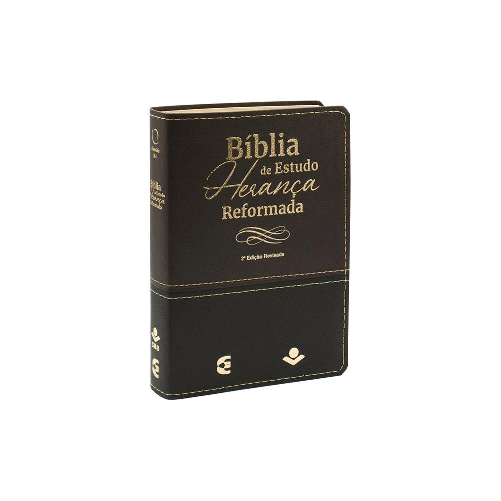 Bíblia de Estudo Herança Reformada - 2ª Edição Revisada - Vinho/Preto