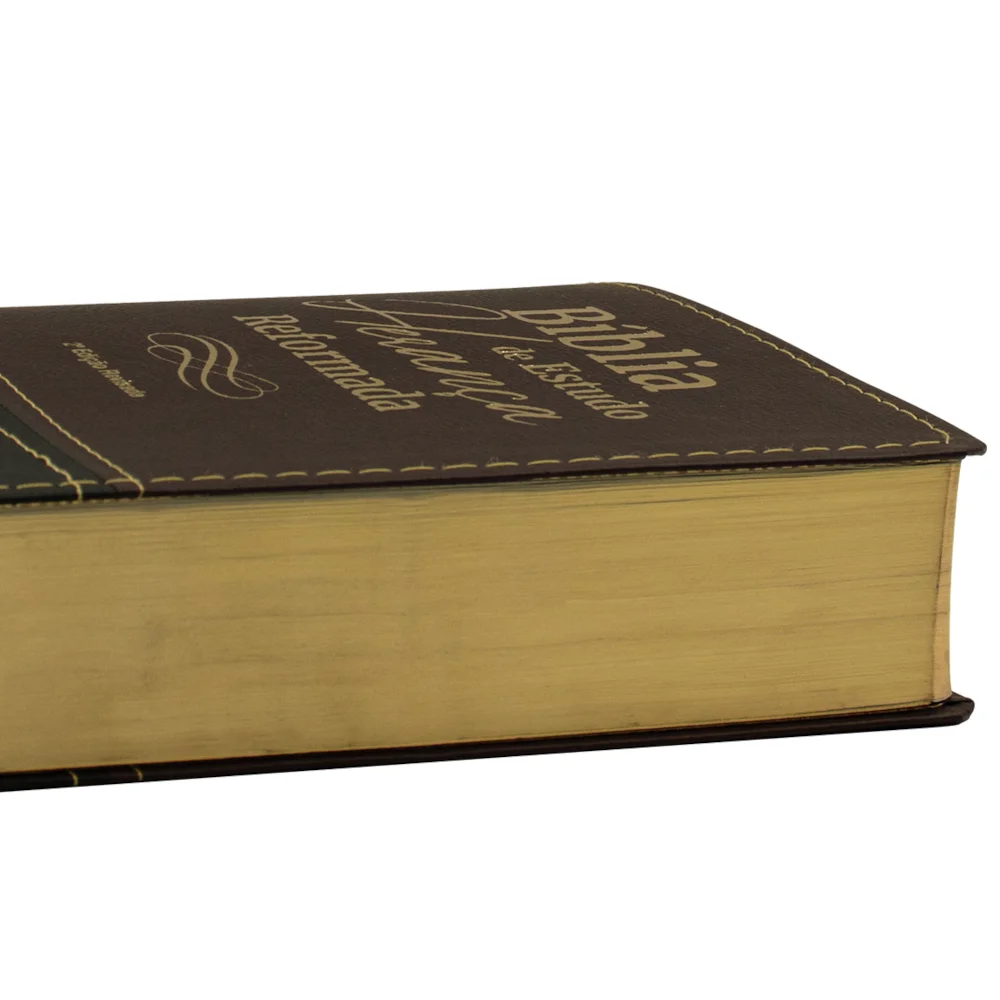 Bíblia de Estudo Herança Reformada - 2ª Edição Revisada - Vinho/Preto - Imagem 2