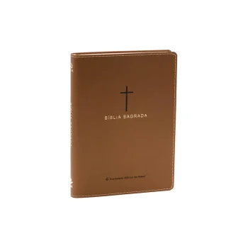 Bíblia Sagrada NAA Slim - Marrom