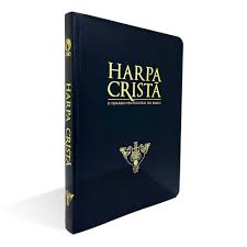 Harpa Cristã Luxo Grande Preta