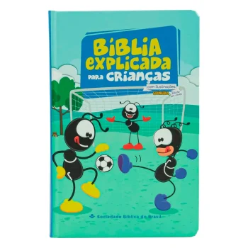 Bíblia Explicada Para Crianças Smilinguido | Futebol | NTLH | Capa Dura
