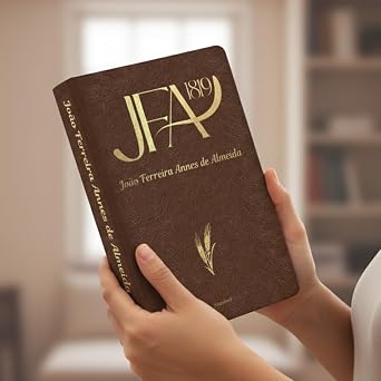 Bíblia Sagrada JFA 1819, Letra Grande, Couro Sintético Marrom